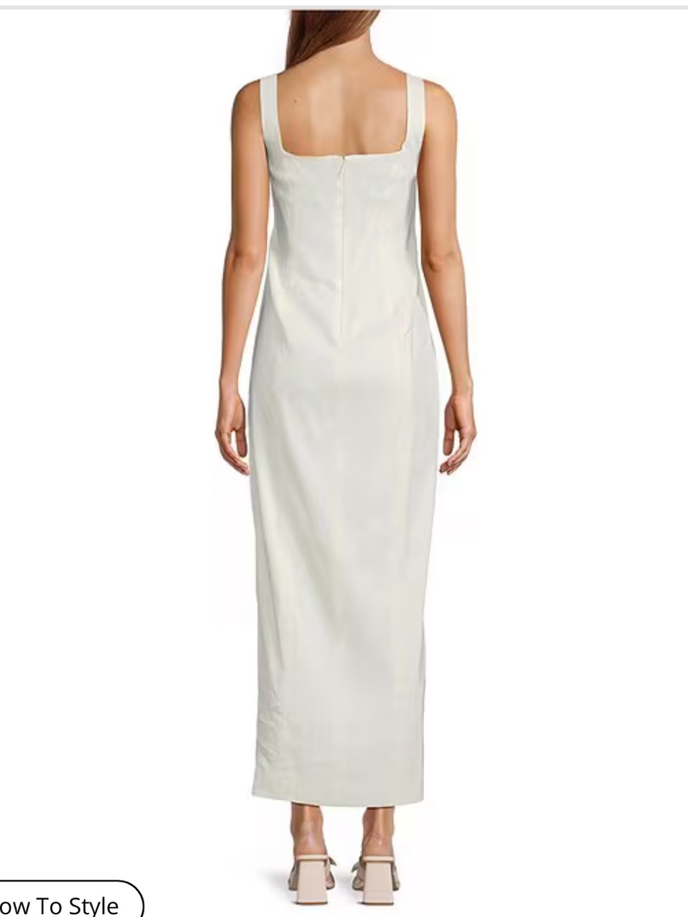 ANTONIO MELANI Madison Square-Neck Maxi Dress - Picture 2 of 6
